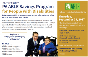 PA ABLE Account event Sept 2017